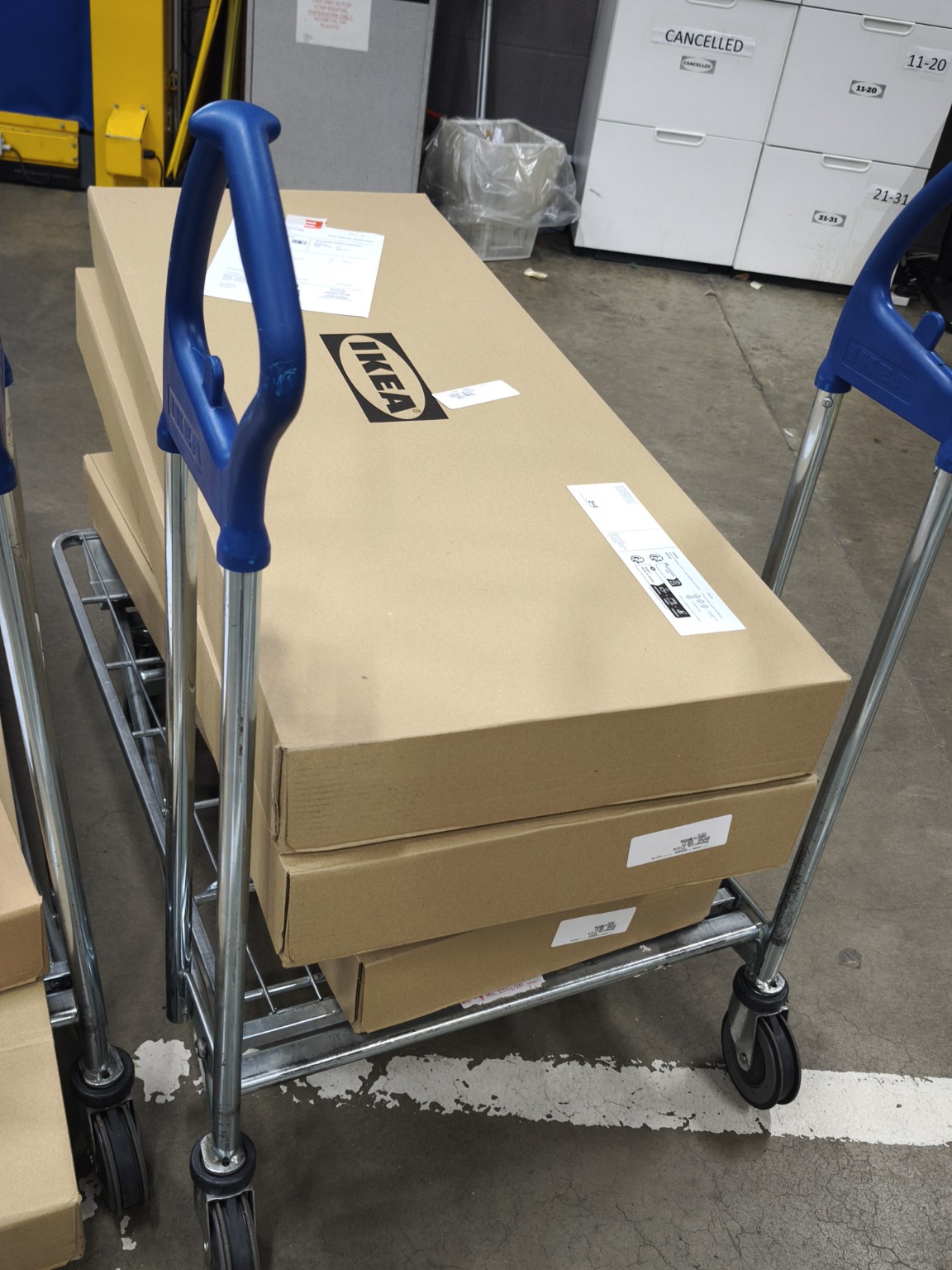 Large item delivery